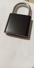 KERUI, candado inteligente de huella digital con carga USB resistente al agua, candado con huella dactilar de 0,1 segundos, candado portátil antirrobo con huella dactilar