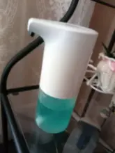 Dispensador automático de jabón líquido, Manos libres inteligente de Sensor de líquido, sin contacto, bomba para cocina, baño, lavadora de manos