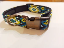 Collar para perro personalizado de nailon, con grabado impreso, identificativo, para cachorros, pequeños, medianos y grandes