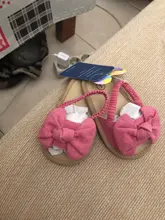Sandalias para bebé con nudo de lazo para niñas Zapatos de vestir de princesa planos de suela suave, calzado antideslizante para primeros caminantes