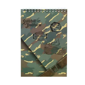 

С4172-35 notepad on the comb A5 40l. 'Камуфляж'