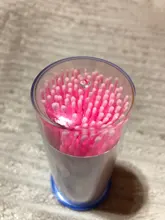 Eyelash-Brushes Extension-Accessories Removing-Lash Cotton-Swab Disposable Micro 100pcs/Bag