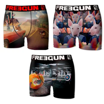 

FREEGUN boxer shorts single or in pack to kid in various layouts