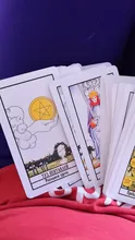 2020 nueva llegada completa ruso radiante jinete espera Tarot cartas juego de mesa adivinación destino Tapo juego de cartas