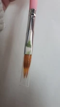 Uds.-pinceles de pintura gradiente para manicura, accesorios para manicura GL285, para dibujar, nailon degradado, acrílico, Gel UV DE MANICURA