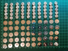 Lote de 50 unidades de broche de mariposa con Base de 10mm o 15mm, soporte de placa Base de cobre, soporte metálico para joyería Diy