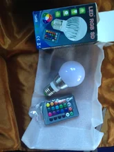 Spotlight Led-Light-Bulb Led-Lamp E14 Remote-Control Changeable Home-Decor E27 16-Color