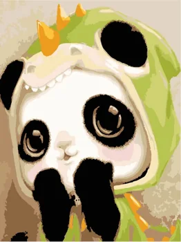 

Painting by Numbers Premium: Little panda