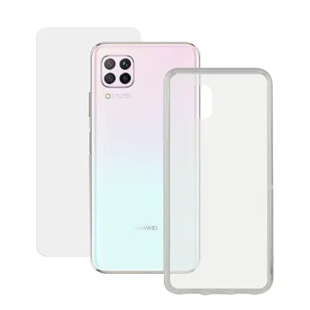 

Tempered Glass Mobile Screen Protector + Mobile Case Huawei P40 Lite Contact