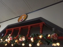 Flower Led Lights Garland-Decor Battery-Powered Fairy-String Rose Party Wedding-Valentines