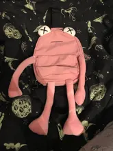 Personalidad niña pequeña bolsa marea de dibujos animados lindo de la rana bolsa de mensajero bolso Unisex bolso de hombro tipo bandolera mujeres bolso