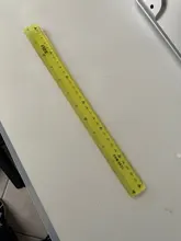 Regla suave de 30cm, multicolor, Flexible, papelería creativa, regla, suministro escolar