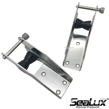 Sealux Морской нержавеющей стали 304 лук ролик анкерный ролик с булавкой и нейлоновый ролик для яхты лодки рыболовный парус аксессуар