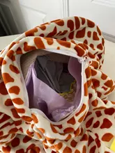 Asiento de sofá con jirafa para bebé, funda de asiento de apoyo para bebé, silla de felpa para aprender a sentarse, farol de nido de animales de dibujos animados sin filtro