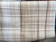 Papel tapiz de madera ligera con textura de madera, papel de Contacto autoadhesivo extraíble para puerta de armario de cocina