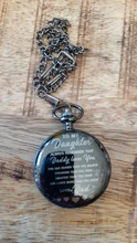 Pendant-Clock Pocket-Watch Gifts To My Custom Birthday Quartz with Collection Engraving