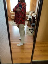 Oversized Shirts Clothing Tops Button Female Blouse Long-Sleeve Toppies Vintage Plus-Size