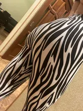 YSDNCHI Black White Pants Striped Elastic Trousers Print Fitness Leggings For Women Sporting