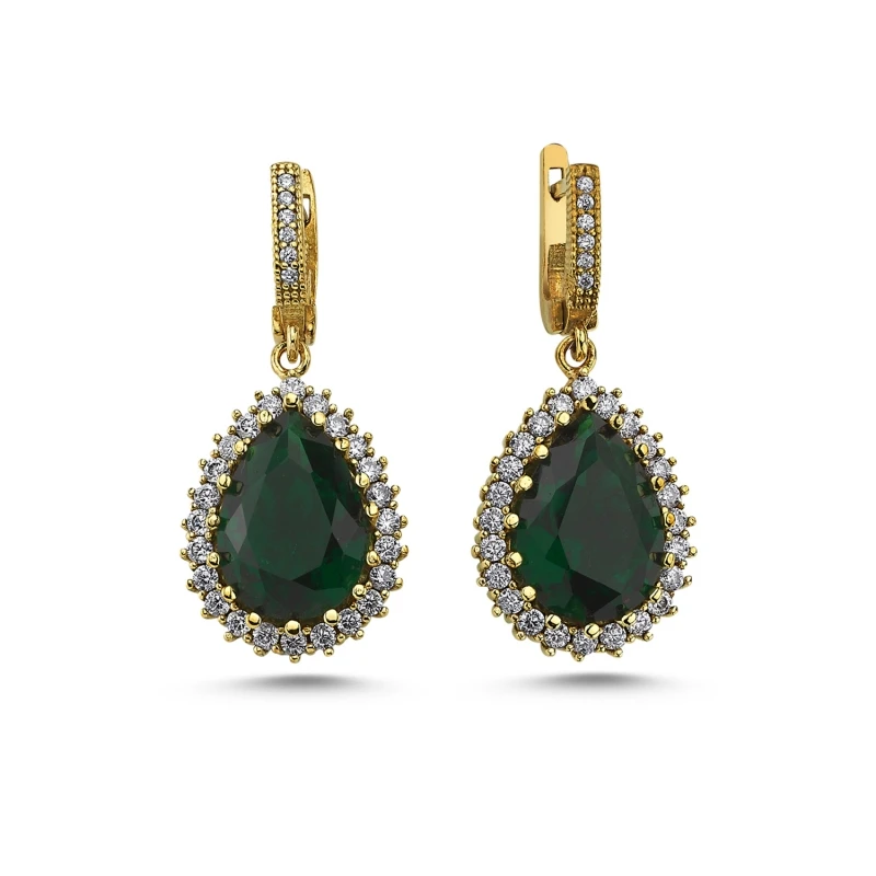 

Armagano Drop Zircon Cubic Zirconia Authentic Earrings