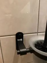 Toilet-Brush-Holder Bathroom-Accessories Wall-Mounted Space Black Aluminum Br-999mts