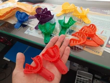 12 unids/set niños y adultos impresión Dental bandejas de dientes de plástico titular bandejas herramientas