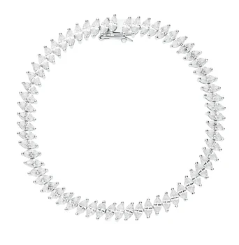 

Silver Bracelet with cubic zirconia sunlight sample 925