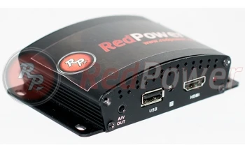 Автомобильный ТВ тюнер DVB T2 станадрта Redpower DT7