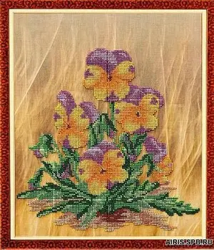 

B229 set for embroidery with beads 'Tiny ''Forest nymph', 28x32 cm
