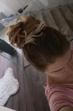 S-noilite-Peluca de cabello sintético para mujer, postizo de encaje suave, moño desordenado, banda elástica para el pelo, 85g