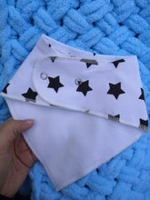 Dribble Bibs Scarf Cloth Baberos-Bandana Babador Slabber Newborn Triangle Cotton Child