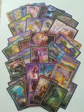 Juego de cartas de Tarot, juego de cartas de oráculo, juego de mesa de Tarot con guía en PDF