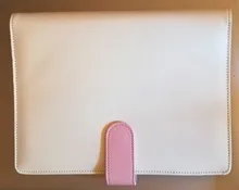 Carpeta de archivos recargable para Notebook, funda para Bloc de notas, carpeta de cuero, suministros de oficina, novedad
