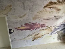 Custom Wallpaper Mural Tv-Background-Wall Cement-Texture Bedroom Living-Room Realistic