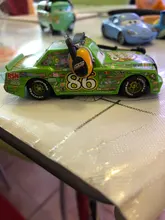 Disney Pixar-Coche de juguete de Cars 2 y 3, Rayo Mcqueen, Mater Jackson Storm Ramirez 1:55, vehículo fundido a presión, juguetes para chico de aleación de Metal