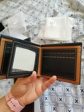 Mens Wallet Short Coin-Purse Carteria Luxury Brand Portomonee Credit-Card Standard Dollar-Bag