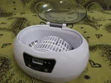 Skymen-limpiador ultrasónico Ultra sónico de 600ml, temporizador de bañera para piezas de joyería, gafas, manicura, cortadores de piedras, maquinilla de afeitar Dental, cepillo sónico de ultrasonido