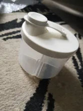 Caja de almacenamiento de alimentos portátil para niños pequeños, recipiente para aperitivos, Dispensador de leche en polvo para bebé, 240Ml