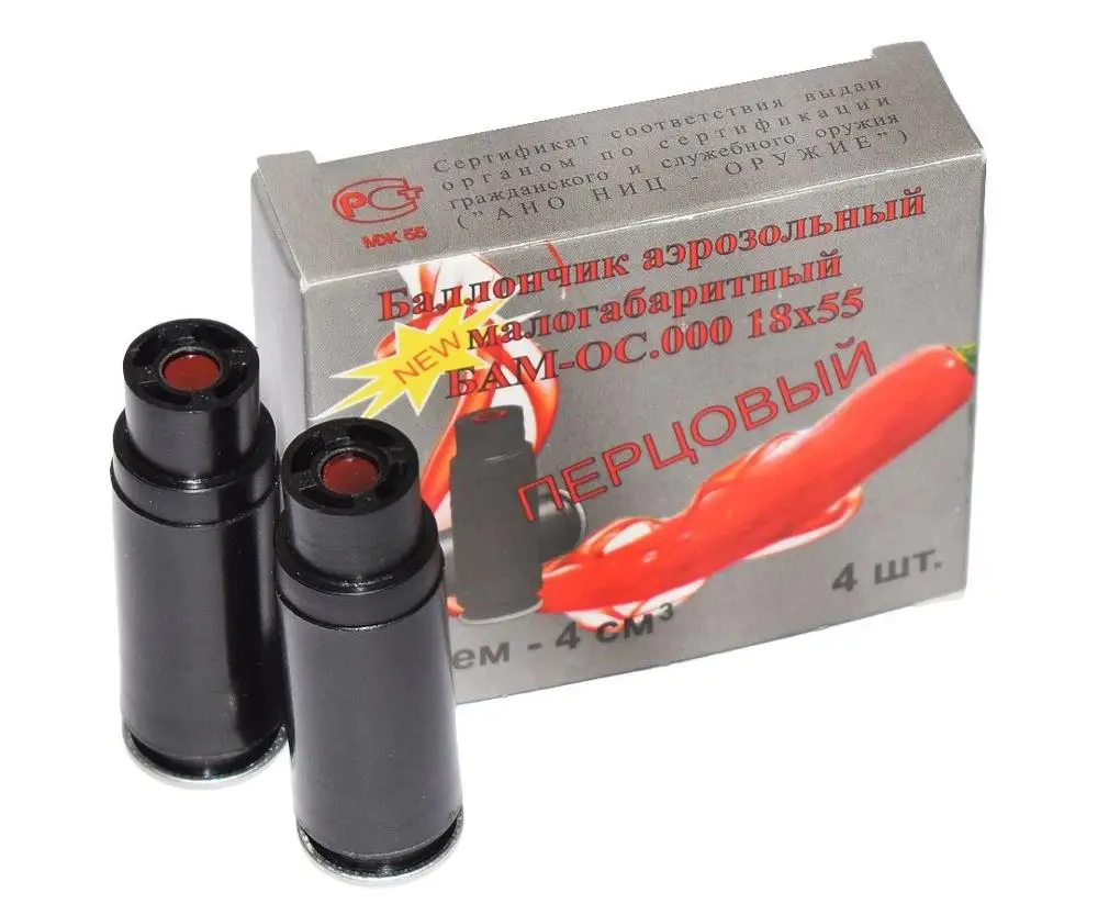 БАМ-ОС 18x55 жгучий (4 шт.) для &quotПремьера&quot | Безопасность и защита