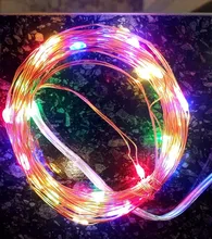 String-Light Timing-Battery Christmas-Decoration Remote-Control Festive Party Copper