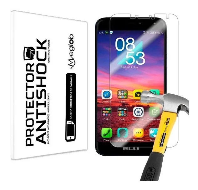 Защита для экрана Противоударная защита от царапин Совместимость с Blu Life Max |