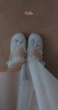 Las niñas dulce Lolita volantes encaje zapatos de boda de novia del alto Talón de las mujeres limita vestido de princesa hombres rosa de talla grande 34-48