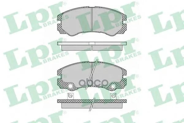 Колодки Тормозные Opel Frontera B 2.2/2.2d/3.2 98- Передние Lpr 05p1353 Lpr арт. 05P1353