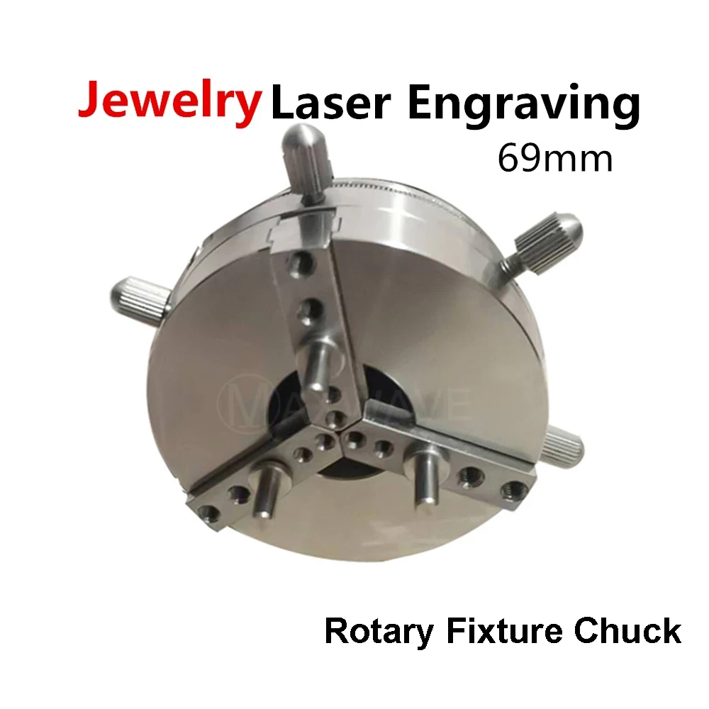 Maxwave Rotary Gripper Fixture Chuck Claw Rotate Jig For Jewelry Ring