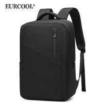 

EURCOOL15.6” Laptop USB Backpack Waterproof School Backpacks Charging Men Casual Business Travel Bag Backpack Pюкзак Mужской2076