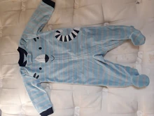 Recién Nacido bebé otoño-invierno de lana ropa de escalada 3-12M niños pijama con patas de manga larga bebé Niñas Ropa de dibujos animados