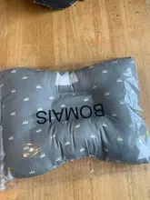 [Simfamily] bebé recién nacido 100% de algodón de los bebés dibujos animados almohada dormir reposacabezas de enfermería bebé almohada posición de dormir almohada