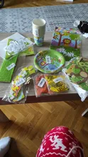 Tableware-Set Hats Plate Cups Birthday-Decor-Supplies Jungle Straw-Animal Safari Party