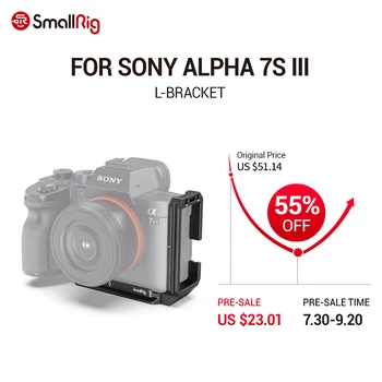

SmallRig A7S3 Quick Release Bracket Grip L-Bracket for SONY Alpha 7S III Camera L Plate 3003