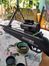 Mira telescópica para Rifle de caza táctica, visor óptico de 11mm y 20mm, punto rojo 1X40RD