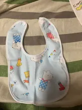 Recién Nacido bebé niño bebé bufanda impermeable, de Saliva bebé Saliva toalla babero de dibujos animados suave pelusa babero (Gamuza + PU impermeable de la capa)